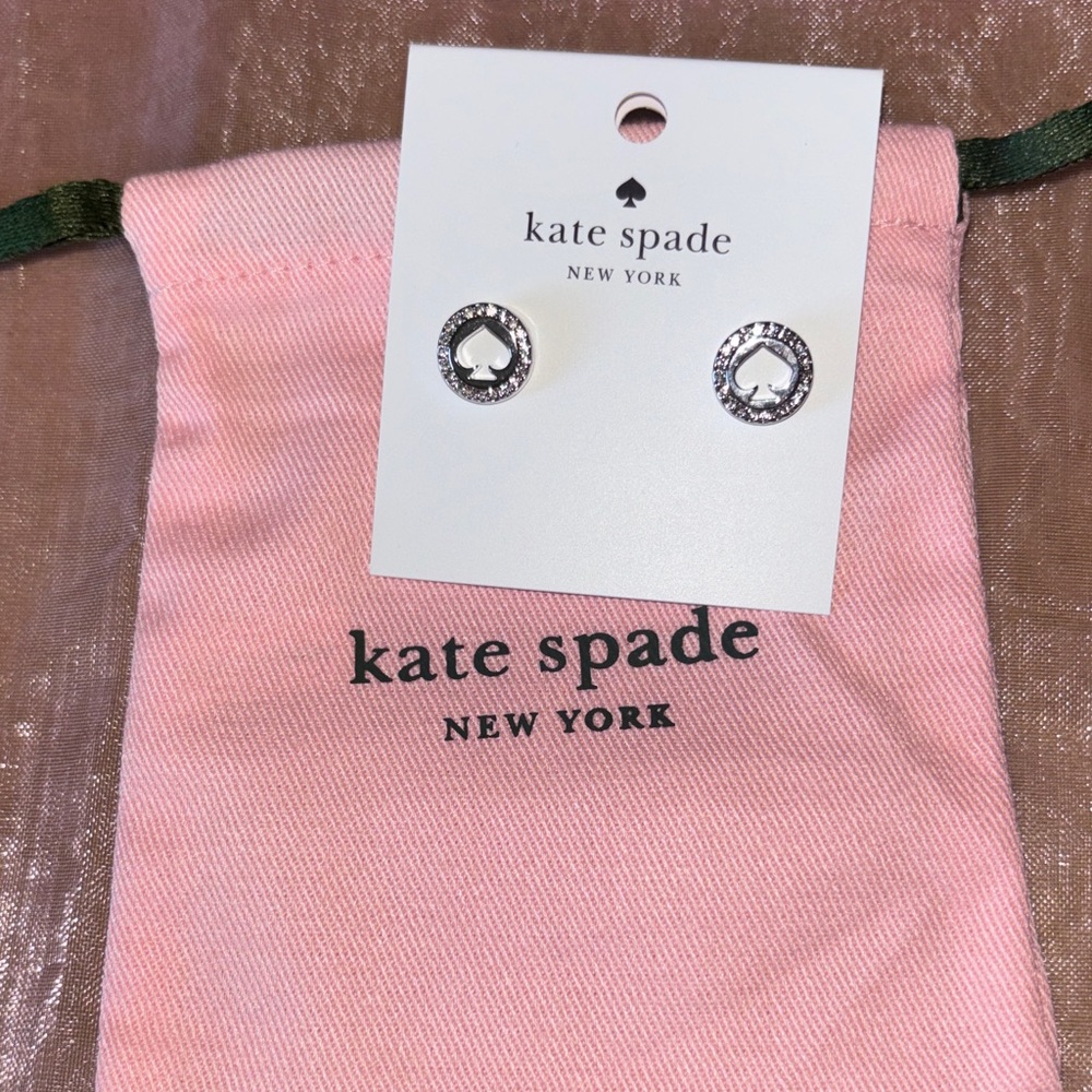 The Spade Pave Halo Spade Studs